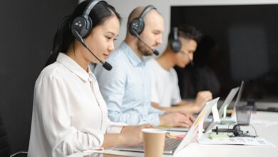 quick business support number